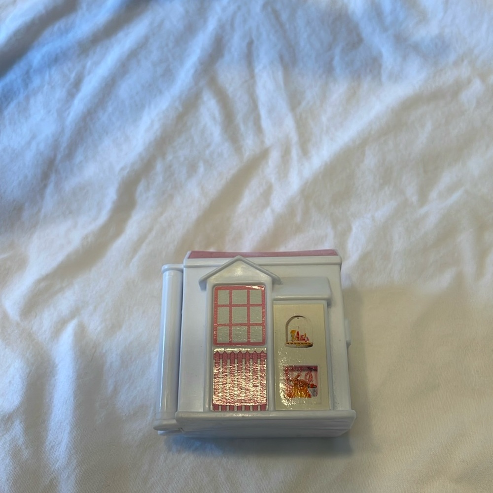 Vintage Barbie dollhouse.